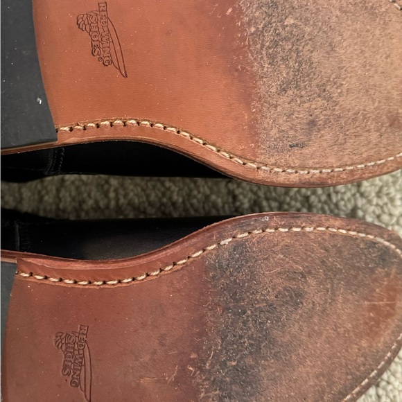 Red Wing “Carol” Black Boundary Leather Chelsea Boots - Picture 6 of 6